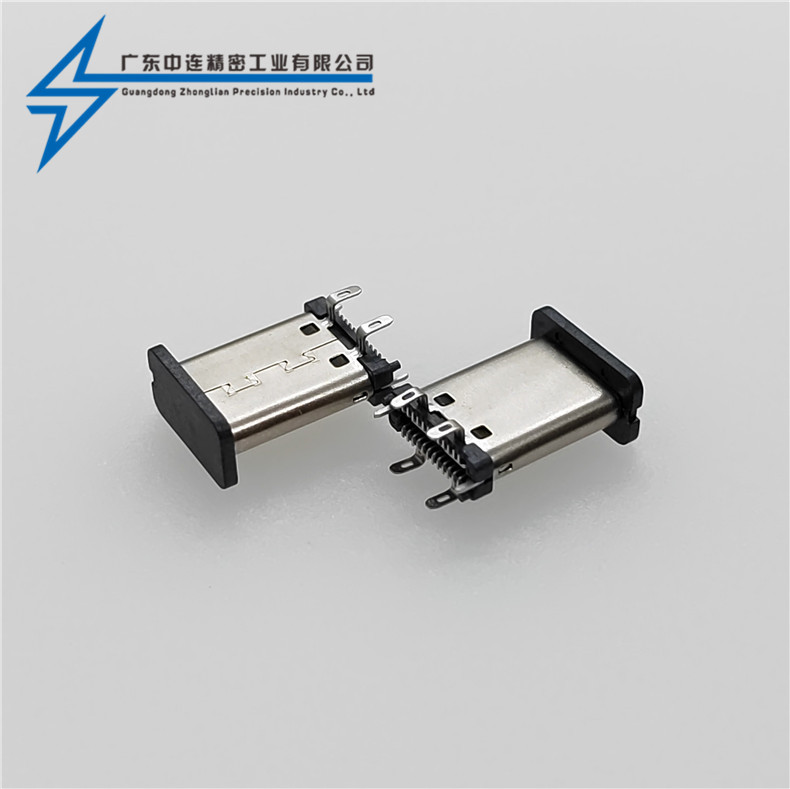 ZL-334TYPE C公頭24P直立式4支腳 