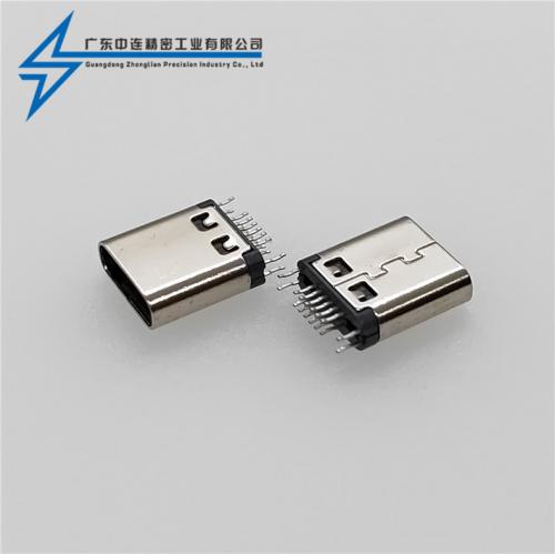ZL-232 TYPE C母座16P夾板