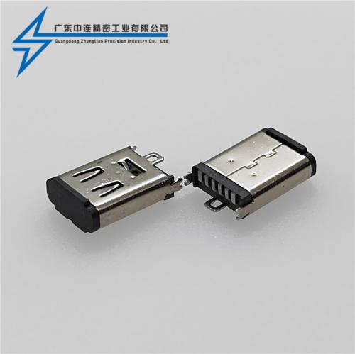 ZL-321Type-C母座立貼10.5H  