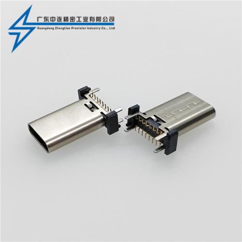 ZL-333 TYPE C母座16P立貼15.0H