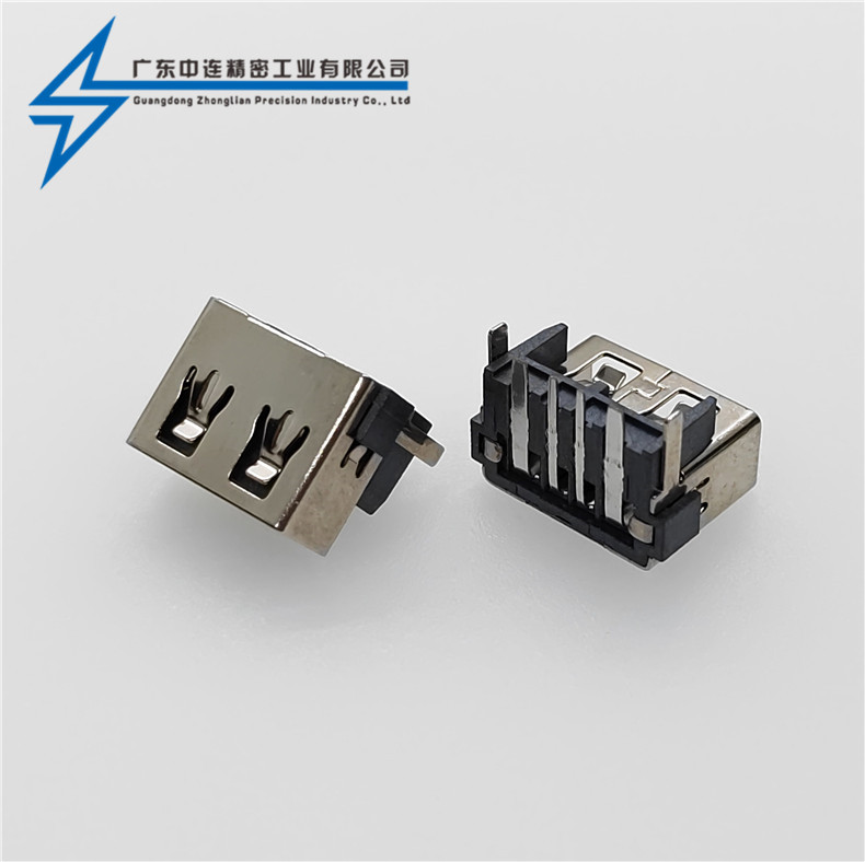 ZL-367AF短體10.0后腳直邊插板LCP灰膠鐵殼8.7正向 大電流 