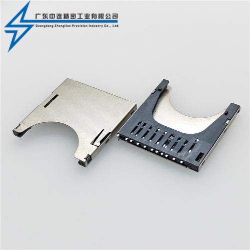 ZL-252 SD卡座自彈內(nèi)焊