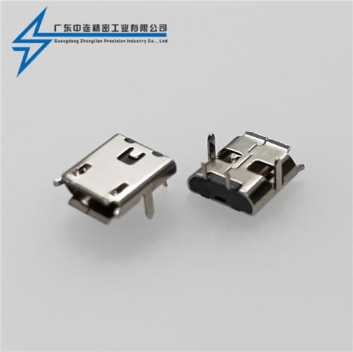 ZL-219 MICRO母座2P 90度卷邊