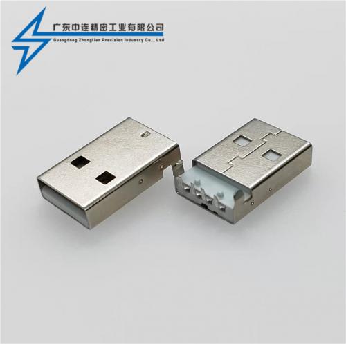 ZL-005 A公90度彎角有柱PBT白
